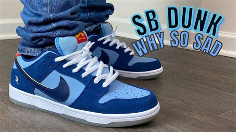 nike dunk why so saf|why so sad dunks reps.